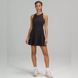 Lululemon Size 12 Court Crush Dress NWT Black